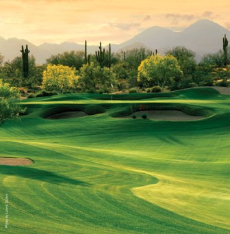 Arizona Golf Course List - We-Ko-Pa Cholla Golf Course - Arizona Golf AuthorityHole #7 Cholla Course at We-Ko-Pa Golf Club in Ft. McDowell, Arizona